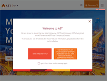 Tablet Screenshot of amstock.com